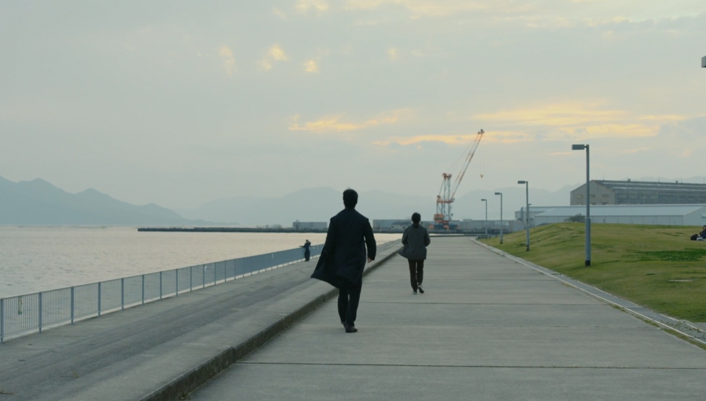 Hidetoshi Nishijima e Tôko Miura in una scena del film Drive my car (2021) di Ryusuke Hamaguchi, vincitore oscar miglior film internazionale