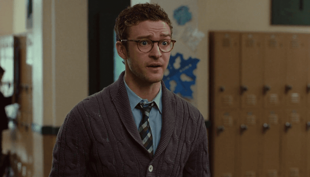 Justin Timberlake in una scena di Bad Teacher (2010) di Jake Kasdan