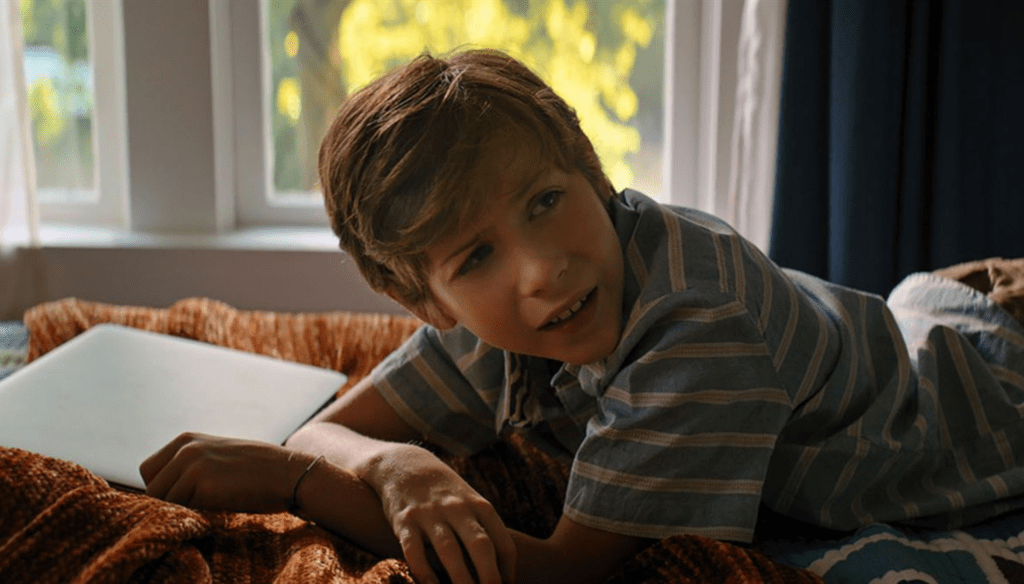 Jacob Tremblay in una scena di Good Boys (2019) di Gene Stupnitsky
