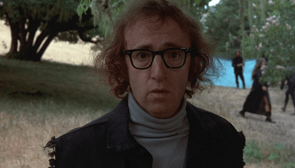 Woody Allen in una scena di Il dormiglione (1973) di Woody Allen