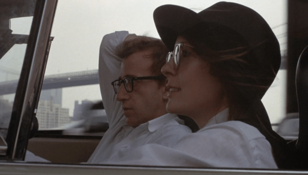 Woody Allen e Diane Keaton in una scena di Io e Annie (1975) du Woody Allen