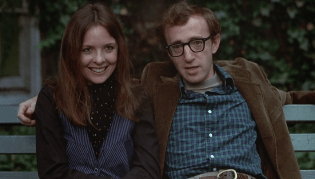 Woody Allen e Diane Keaton in una scena di Io e Annie (1975) du Woody Allen