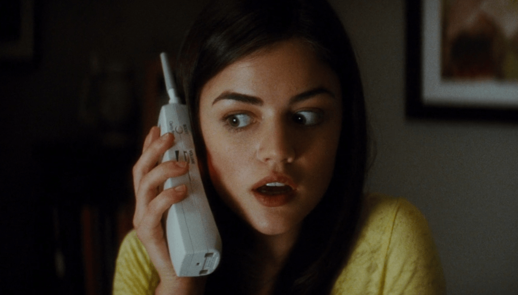 Lucy Hale in una scena di Scream 4 (2011) di Wes Craven
