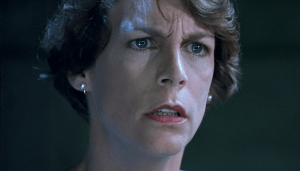 Jamie Lee Curtis in una scena di True lies (1994) di James Cameron