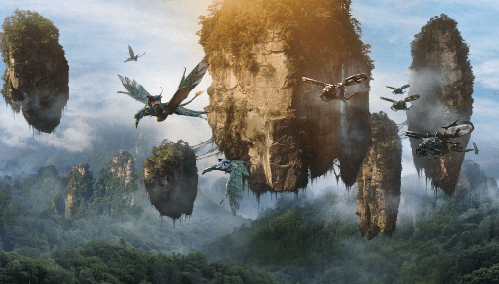 Una scena di Avatar (2009) di James Cameron
