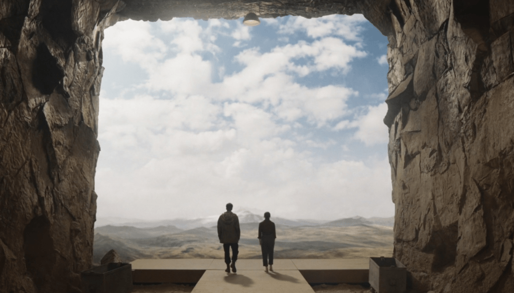 Dafne Keen e Amir WIlson in una scena di His Dark Materials (2019 - 2022) è una serie tv HBO