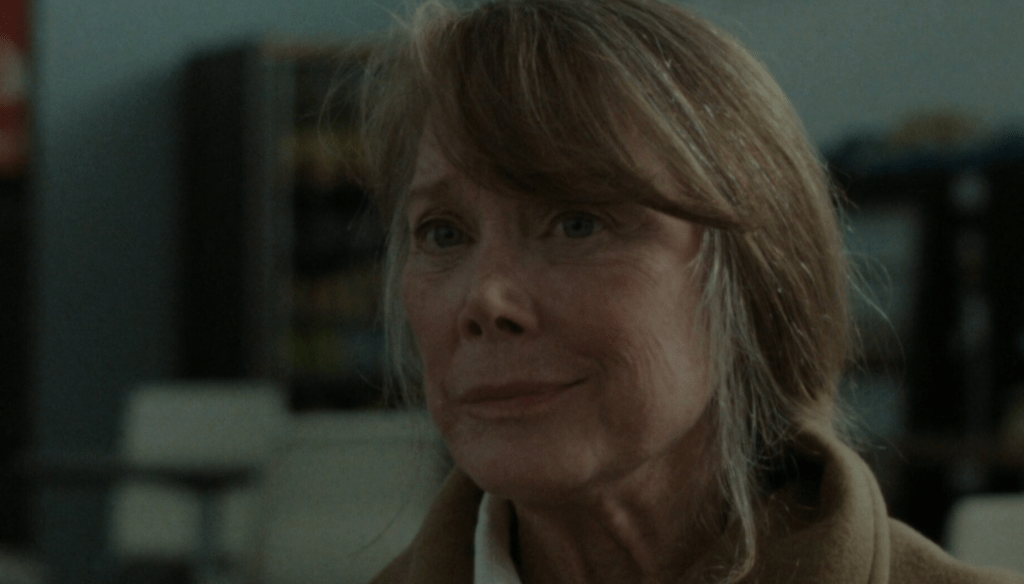 Sissy Spacek in una scena di The Old Man & the Gun (2018) di David Lowery