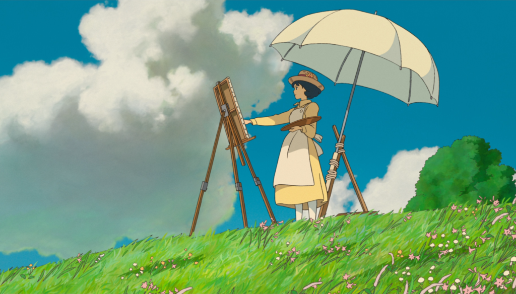  Nahoko in una scena di Si alza il vento (2013) di Hayao Miyazaki