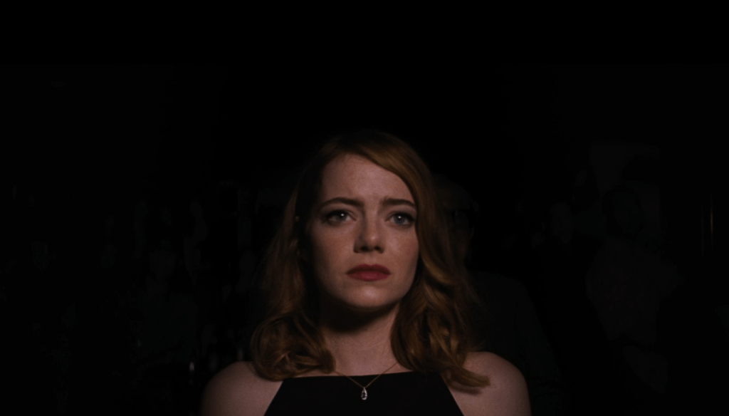Emma Stone in una scena di La La Land (2016) di Damien Chazelle