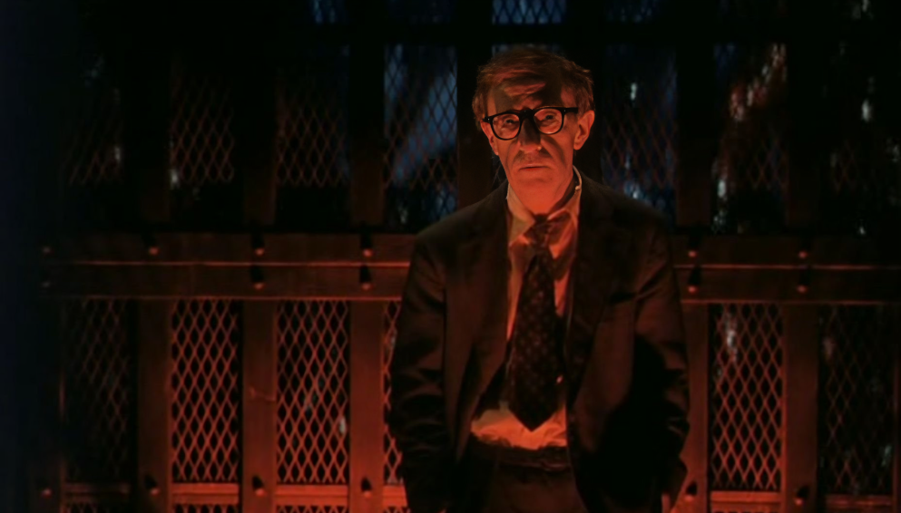 Tobey McGuaire in una scena di Harry a pezzi (1997) di Woody Allen