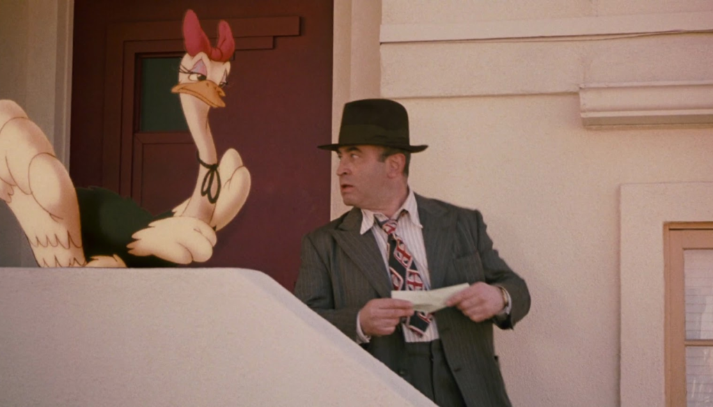 Eddie Valiant in una scena di Chi ha incastrato Roger Rabbit (1988)