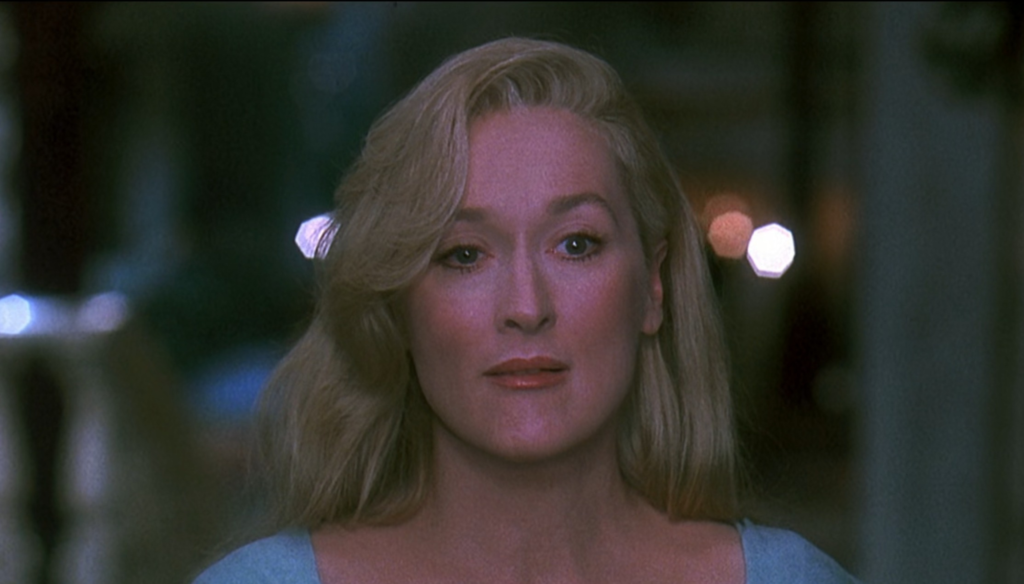 Meryl Streep in una scena di La morte ti fa bella (1992) di Robert Zemeckis