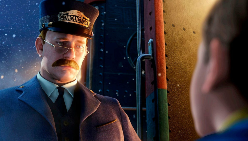 Capotreno in Polar Express (2004) di Robert Zemeckis