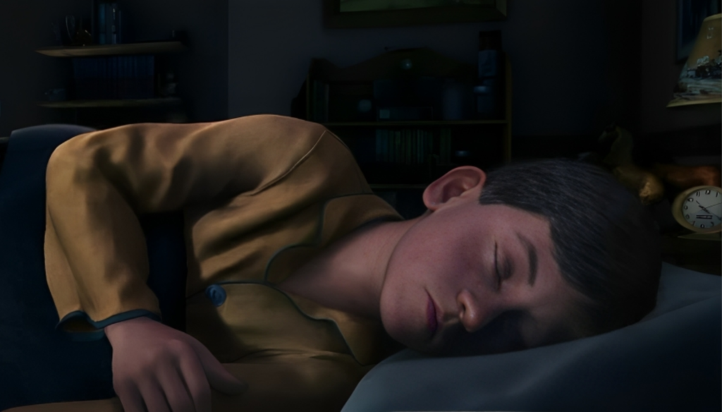 Bambino in Polar Express (2004) di Robert Zemeckis