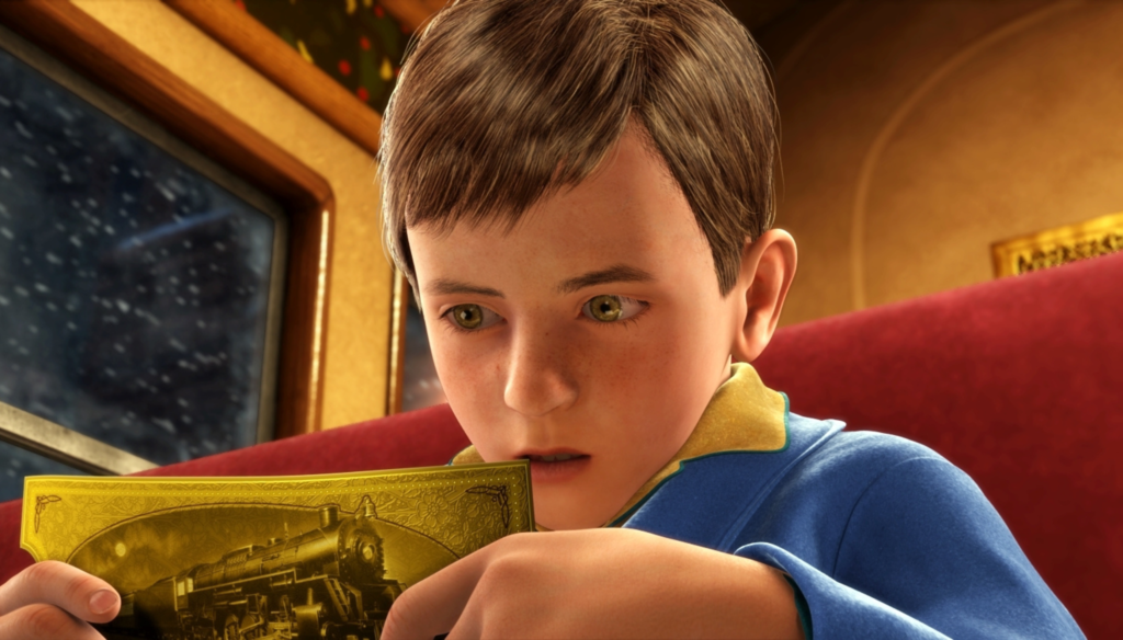 Bambino in Polar Express (2004) di Robert Zemeckis