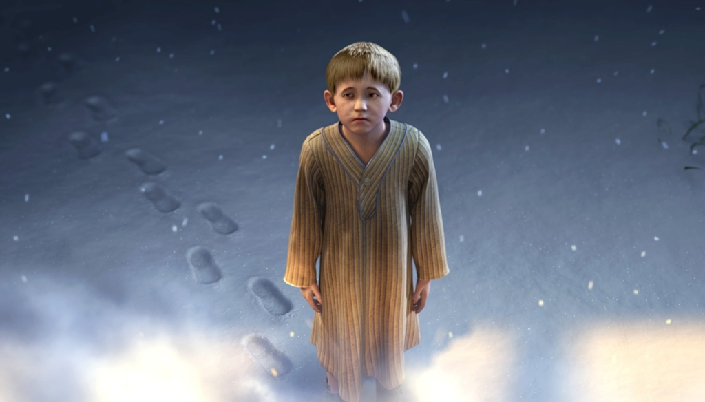 Billy in Polar Express (2004) di Robert Zemeckis