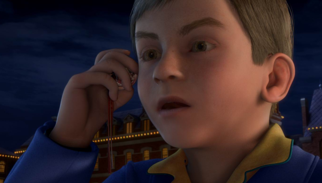 Campanella in Polar Express (2004) di Robert Zemeckis