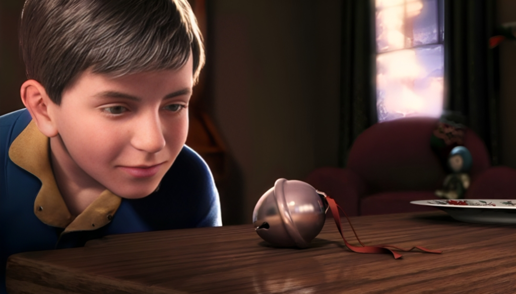 Campanella in Polar Express (2004) di Robert Zemeckis