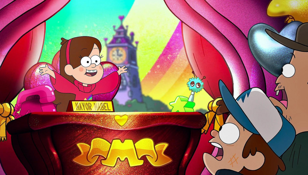Mabel e Dipper in Gravity Falls (2012 - 2016)