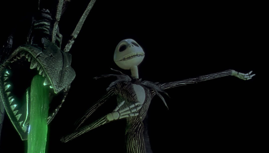 Jack in Nightmare Before Christmas (1993) di Henry Selick