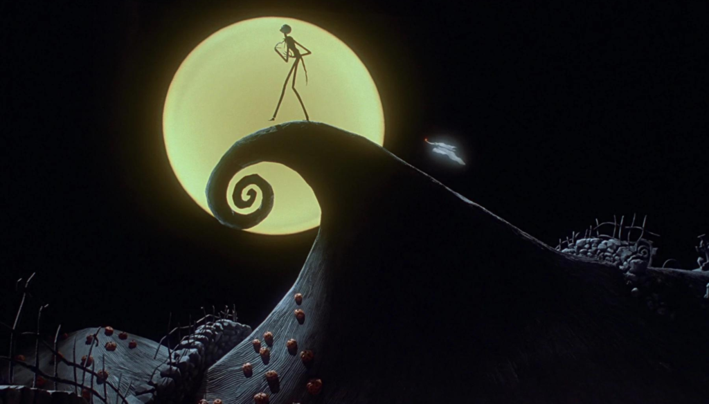 Jack in Nightmare Before Christmas (1993) di Henry Selick