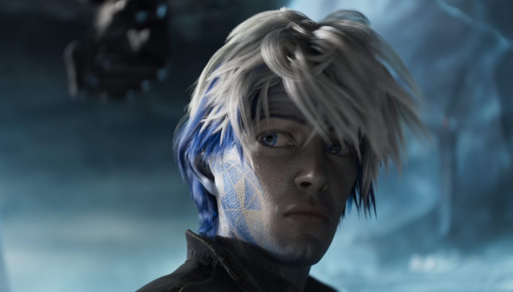 L'avatar di Wade in una scena di Ready Player One (2018) di Steven Spielberg