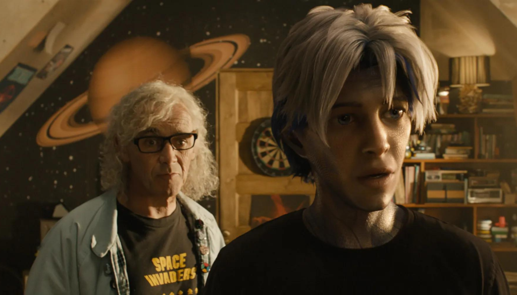 Wade e Halliday in una scena di Ready Player One (2018) di Steven Spielberg