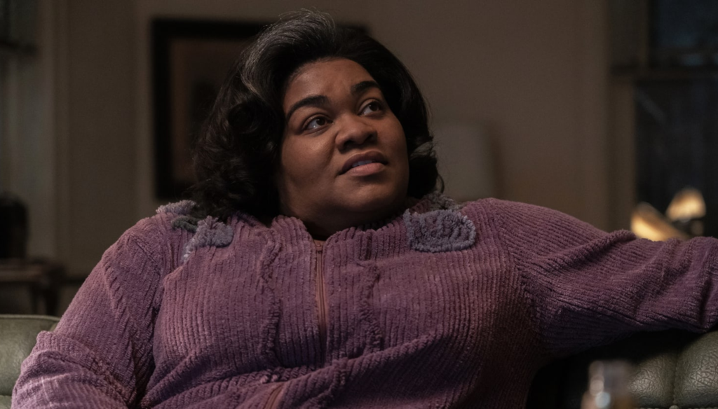 Da'Vine Joy Randolph in una scena di The Holdovers (2023) di Alexander Payne