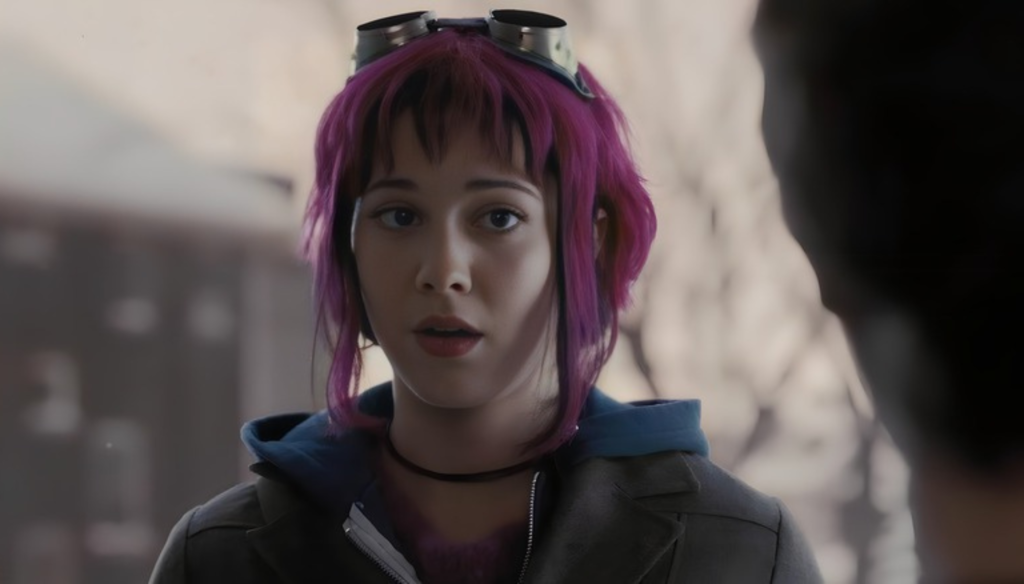 Mary Elizabeth Winstead in una scena di Scott Pilgrim vs The World (2010) di Edward Wright